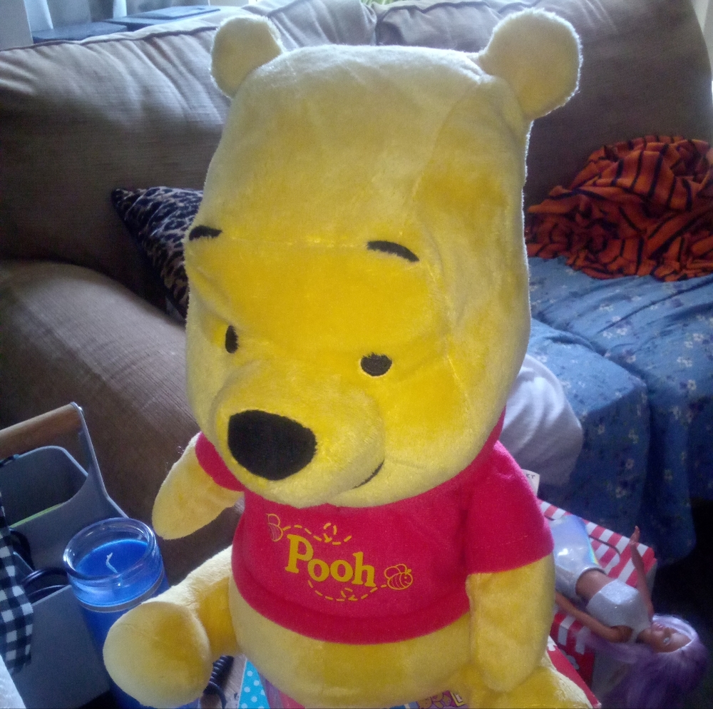 Plush Winnie the pooh
